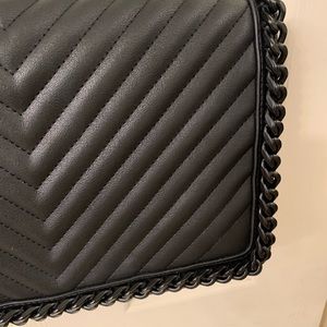 Boutique style black purse